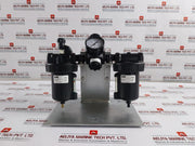 Parker F602-04Wj/M5(Filter)+R10-04C/M3(Regulator)+L606-04W/M9(Lubricator) Combo