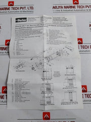 Parker Rgparker Rg2Hlts101 Hydraulic Cylinder Seal Kit,Series 2H