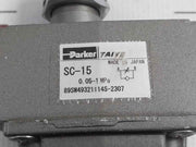 Parker Sc-15 Speed Controller 0.05-1 Mpa 89Sw49321114S-2307.