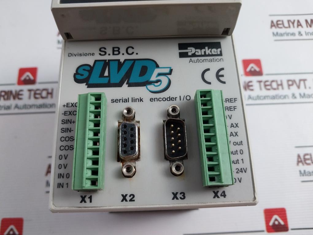 Parker Slvd5Pr Digital Servo Drive Input 3Ph 230V 50-60Hz