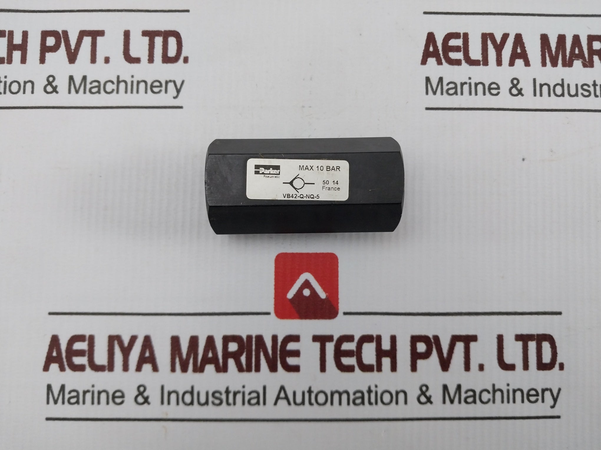 Parker Vb42-q-nq-5 Pneumatic Check Valve Max 10 Bar