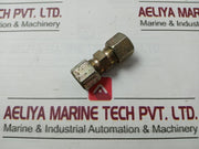 Parker 10-s Tube Steel Double Ferrule Union Fitting