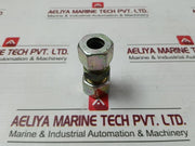 Parker 16-s Tube Steel Double Ferrule Union Fitting