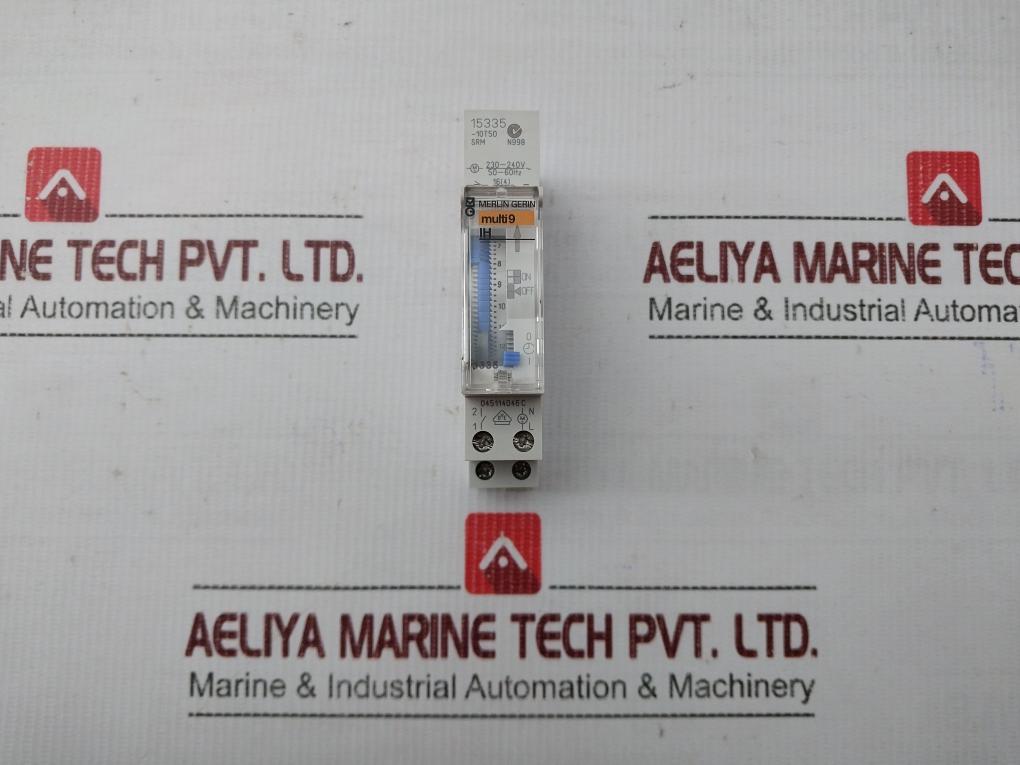 Part No. 15335 Merlin Gerin 230-240v/50-60hz Multi 9 Mechanical Time Switch