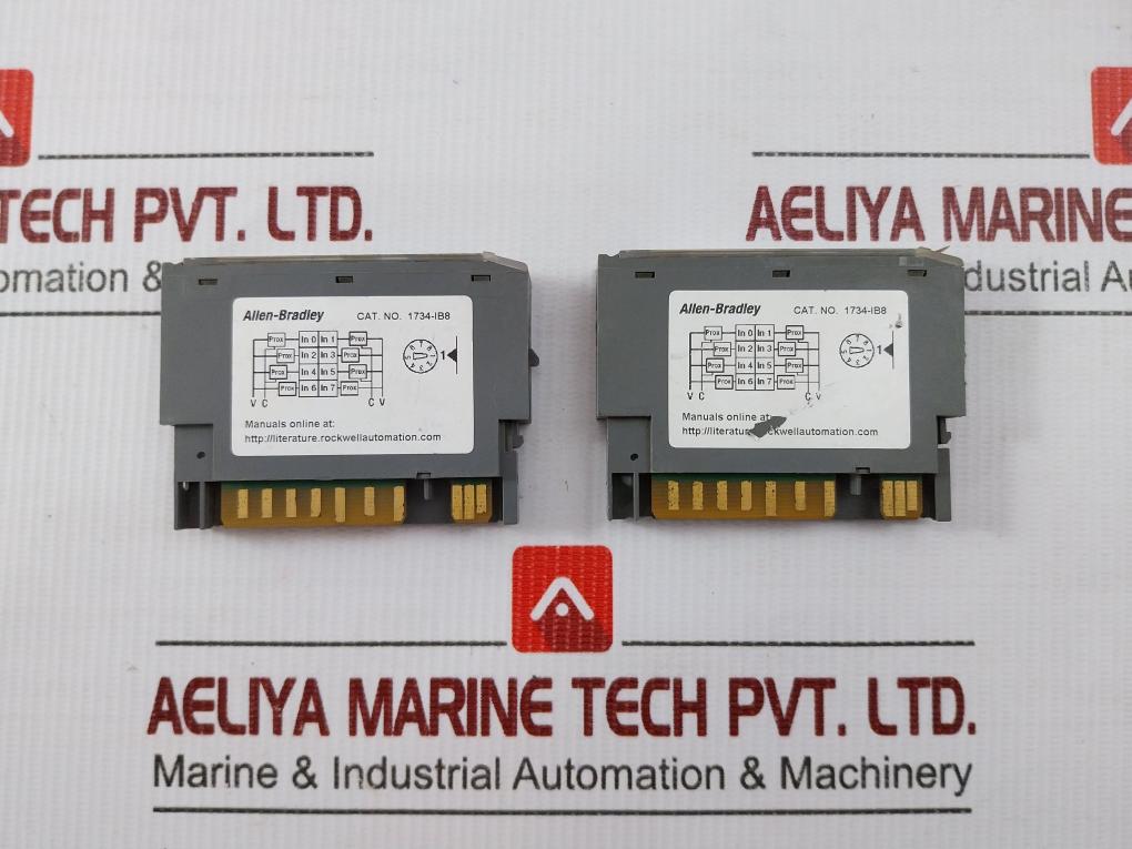 Part No.1734-Ib8 Allen-Bradley 24vdc 5ma 8-Point Sink Input Module