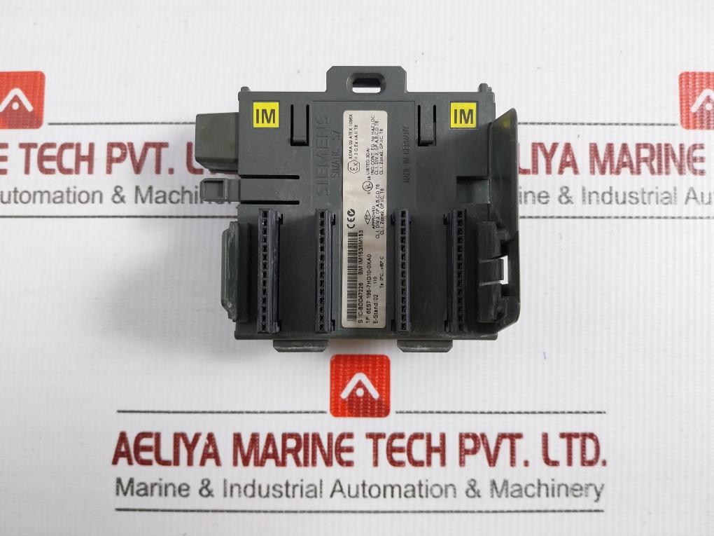 Part No. 1p 6es7 195-7hd10-0xa0 By Siemens Active Bus Module For Redundant Im Operation