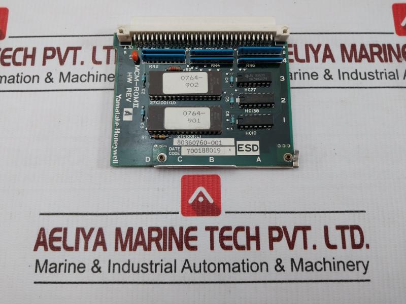 Part No. 80360760-001 Printed Circuit Board By Yamatake-Honeywell  Mcm-Rom Ii