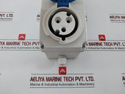 Part No. 83092 Schneider Electric  200-250v/Ip65 Unika Interlocked Socket