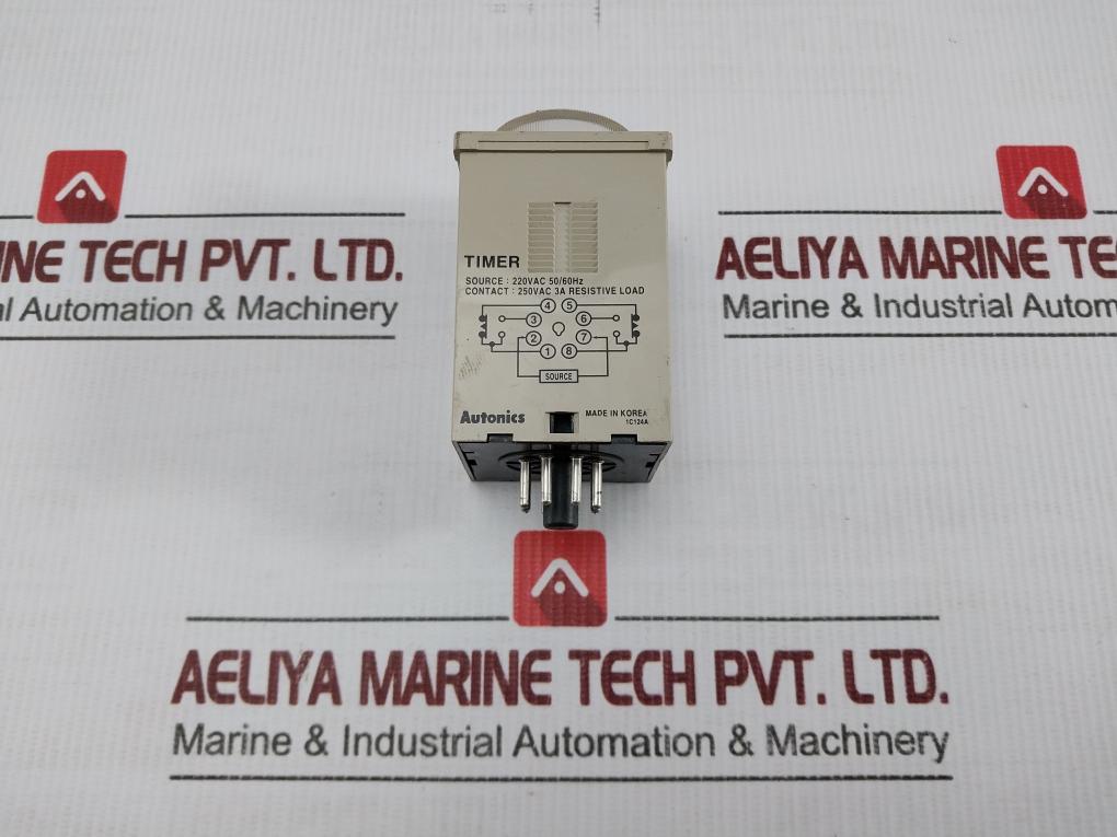 Part No. Ate1-30s By Autonics 0 To 30 Sec Solid State On Delay Timer