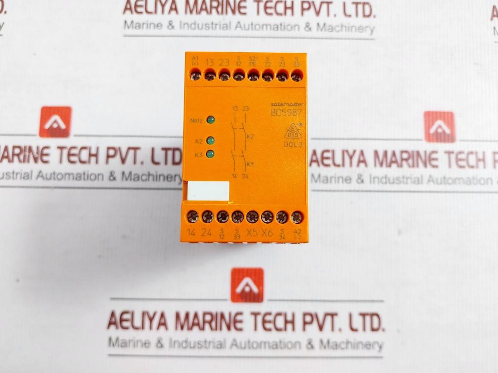 Part No. Bd5987.02/001 Dold  Ac 230v 50/60hz Emergency Stop Module