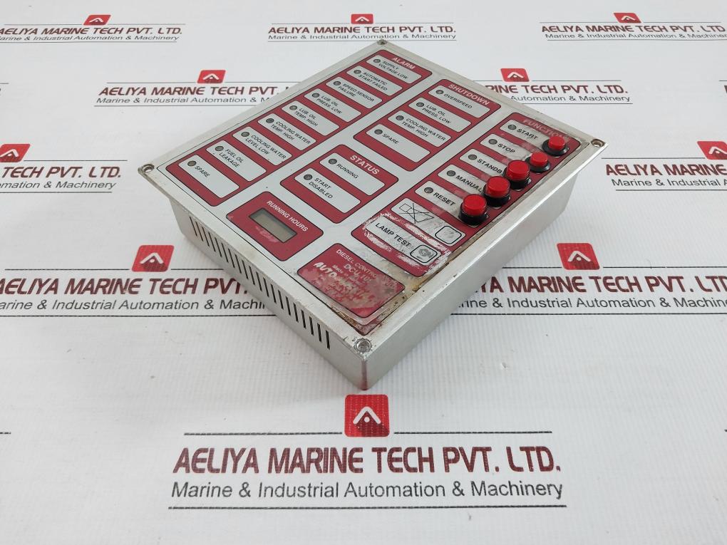 Part No. Dcu 105 Auto-Maskin 5-180sec 200-600rpm Diesel Control Unit