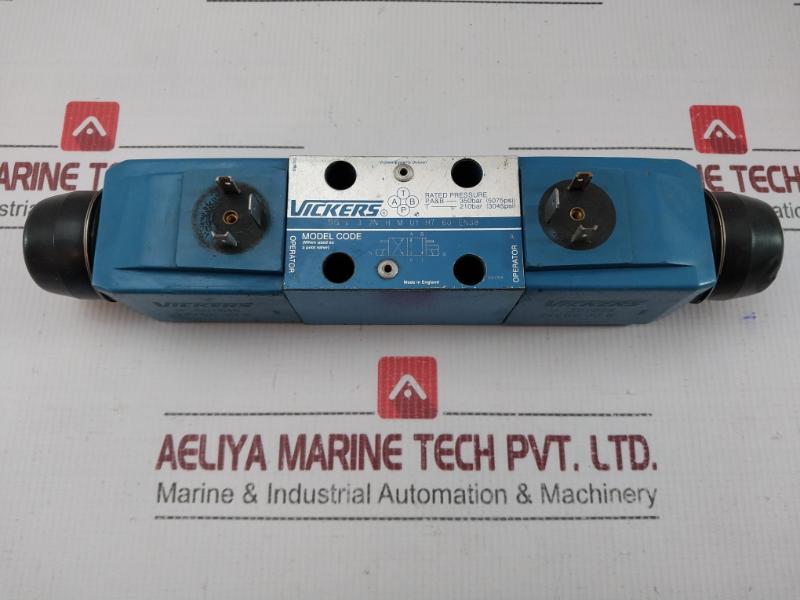 Part No. Dg4v 3 2n H M U1 H7 60 En38 Directional Control Valve 24v Dc By Vickers