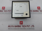 Part No. Eq96-X Analogue Ammeter 0-2500/5000a By Deif