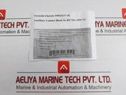 Part No. F0563137 (4) Auxiliary Contact Block P13202 650 By Terasaki Electric
