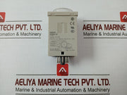 Part No. H3ba-N Omron 24 Vdc 1.2sec To 300hr 5a Analog Timer Relay