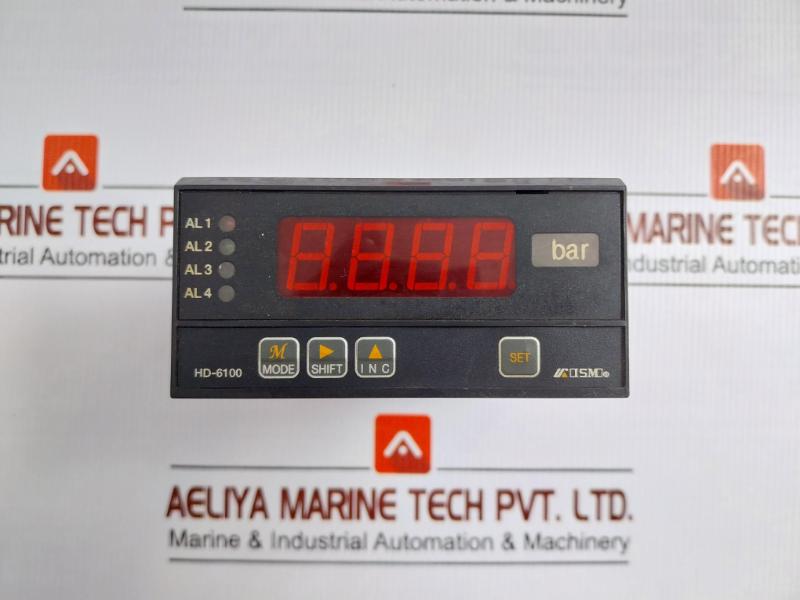 Part No. Hd-6100 Digital Pressure Indicator Controller 24vdc
