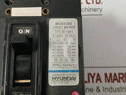 Part No. Ho-100ba Hyundai Ac 600v Dc 250v 3-Pole Molded Case Circuit Breaker