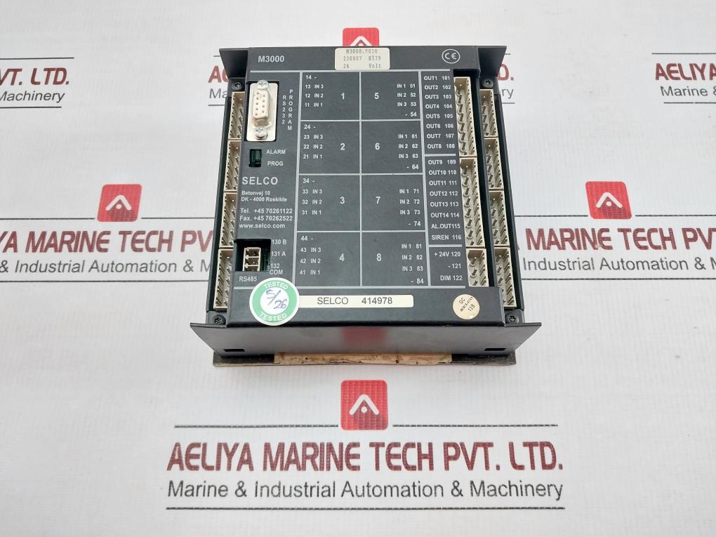 Part No. M3000.0010 Analogue Alarm Monitor 24v Selco - Used