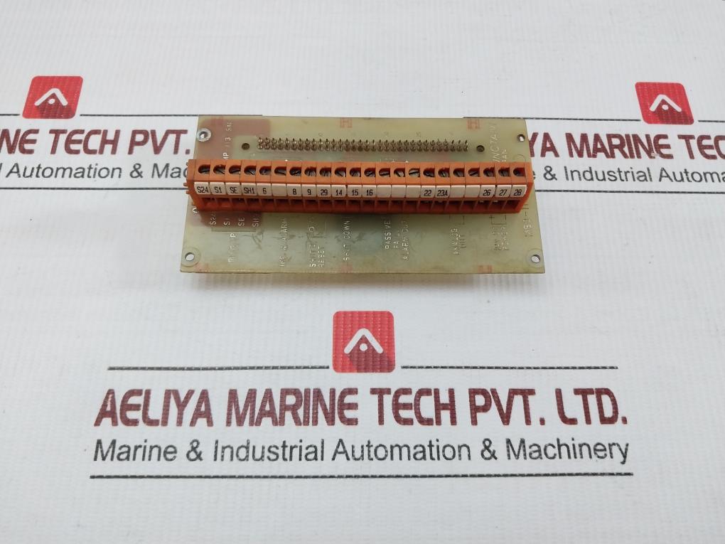 Part No. Mbd-110-Saf Interface Connector Terminal Board By Nunotani - 60 Gm