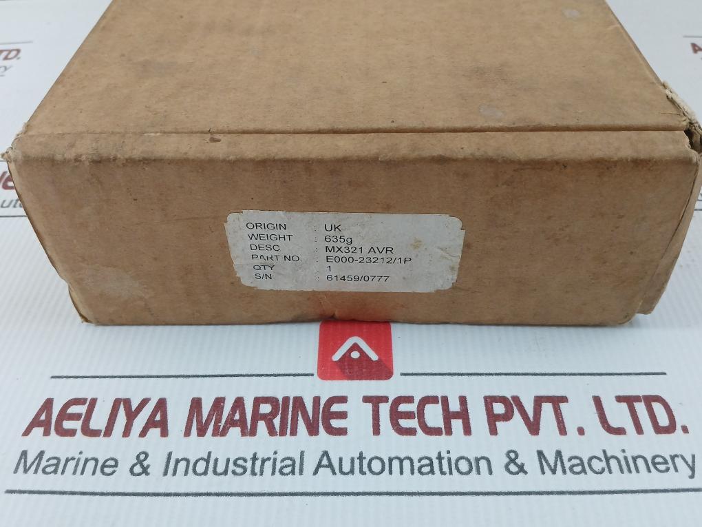 Part No.Mx321-2 Automatic Voltage Regulator (Avr) Newage 50-60hz E000-23212/1p
