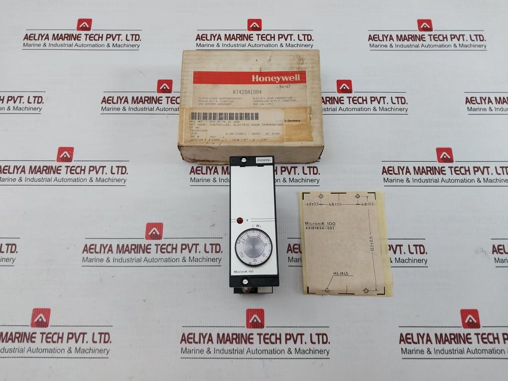 Part No. R7420a1004 Temperature Regulator Controller By Honeywell