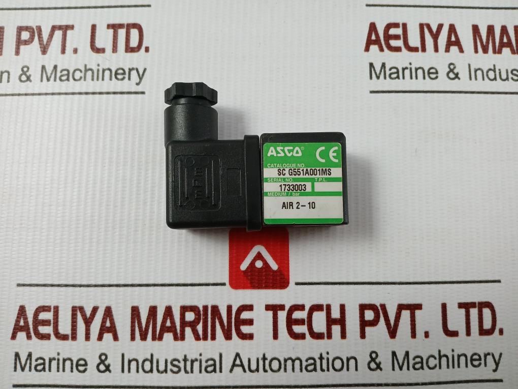 Part No. Sc G551a001ms  Electro-Pneumatic Spool Valve Asco 230vac 50-60hz