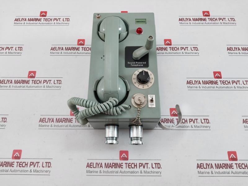 Part No. Ssw-301b Cmr Dc24v 5000rpm Sound Powered Marine Telephone