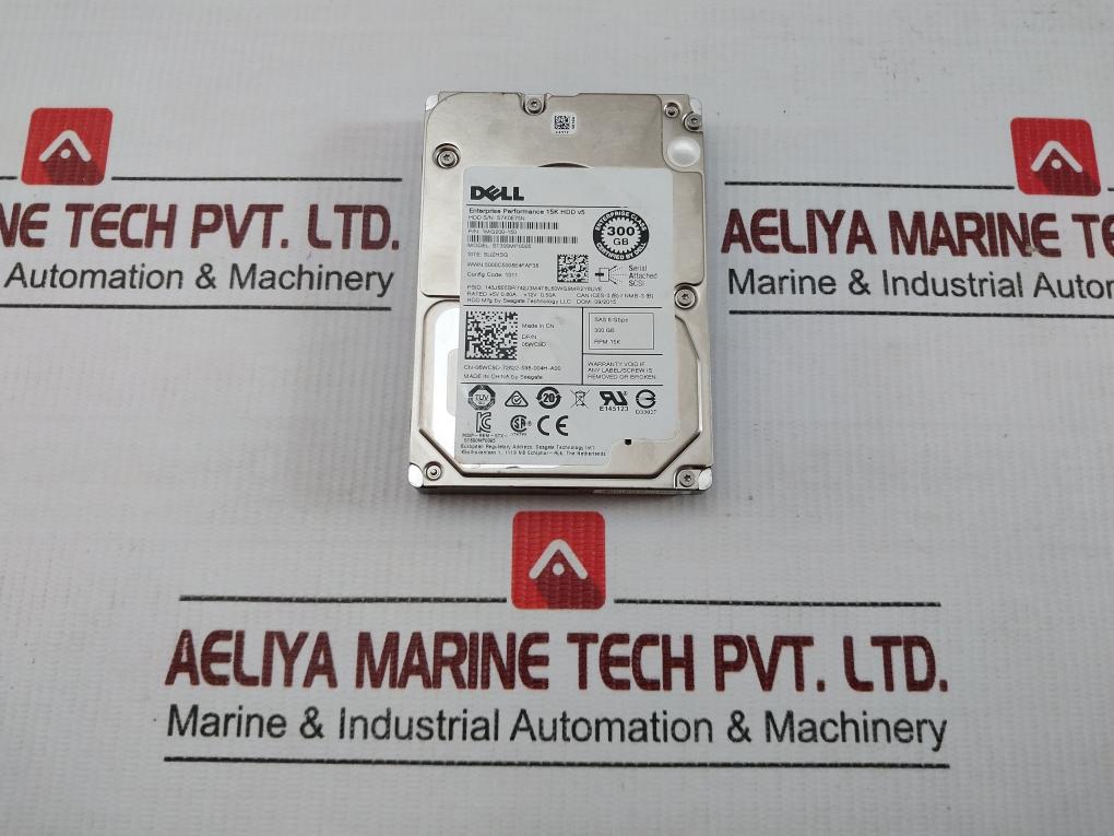 Part No. St300mp0005  Hard Drive 300 Gb By Seagatesas - 220 Gm