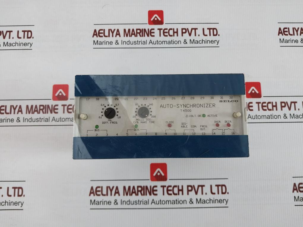 Part No. T4500-00 By Selco 440v Auto-Synchronizer