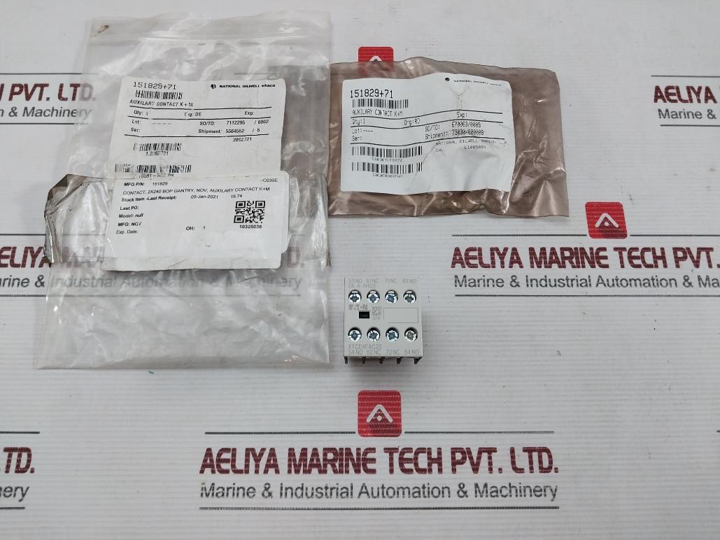 Part No. Xtcexfac22 BY Eaton Auxiliary Contact Block A600 P300