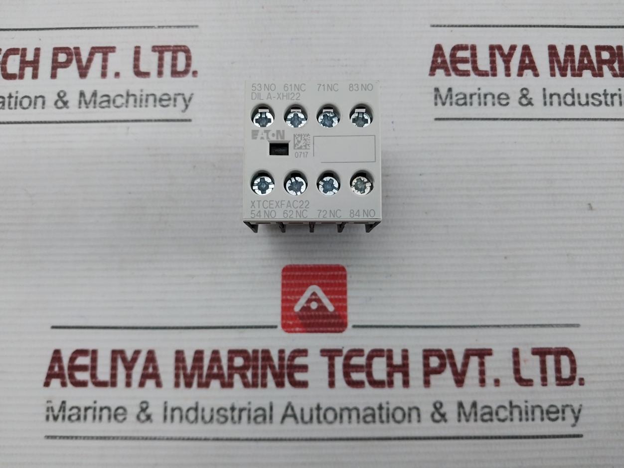 Part No. Xtcexfac22 BY Eaton Auxiliary Contact Block A600 P300