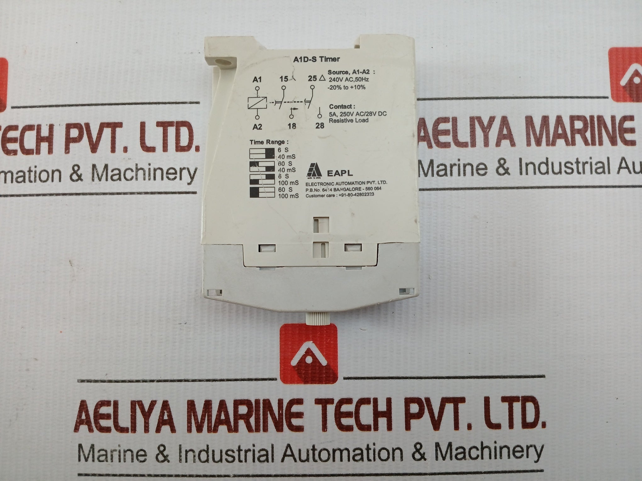 Part No Ea A1d Timer 50hz A1d-S Eapl