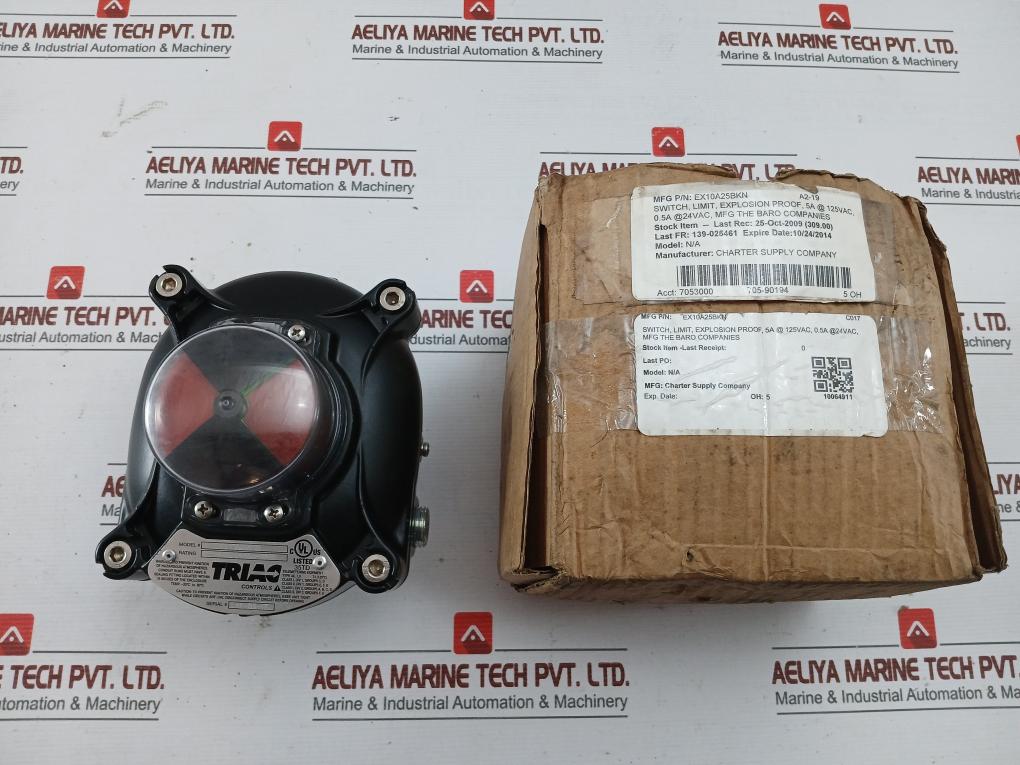 Part No: Ex10A2Sbkn Triac Controls Hazardous Location Limit Switch 5Amp-250Vac
