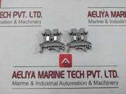 Part No: Uk 2,5 N Feed-Through Terminal Block Phoenix Contact  (1box=50pcs)