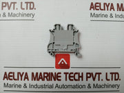 Part No: Ut 6, 600V 50A Max Phoenix Contact Feed Through Terminal Block (1 Box = 50 Pcs)