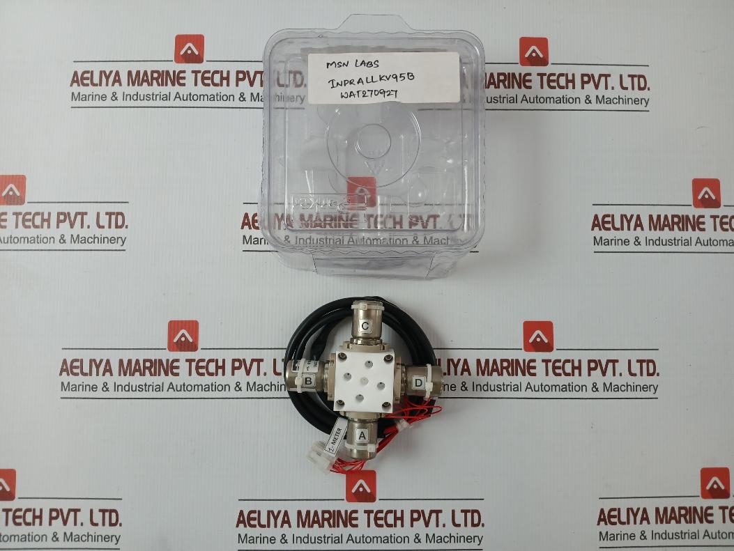Part Number: 018-0186-900 4-Way Nc Membrane Valve Vac-20 Psig Parker 1-Meter