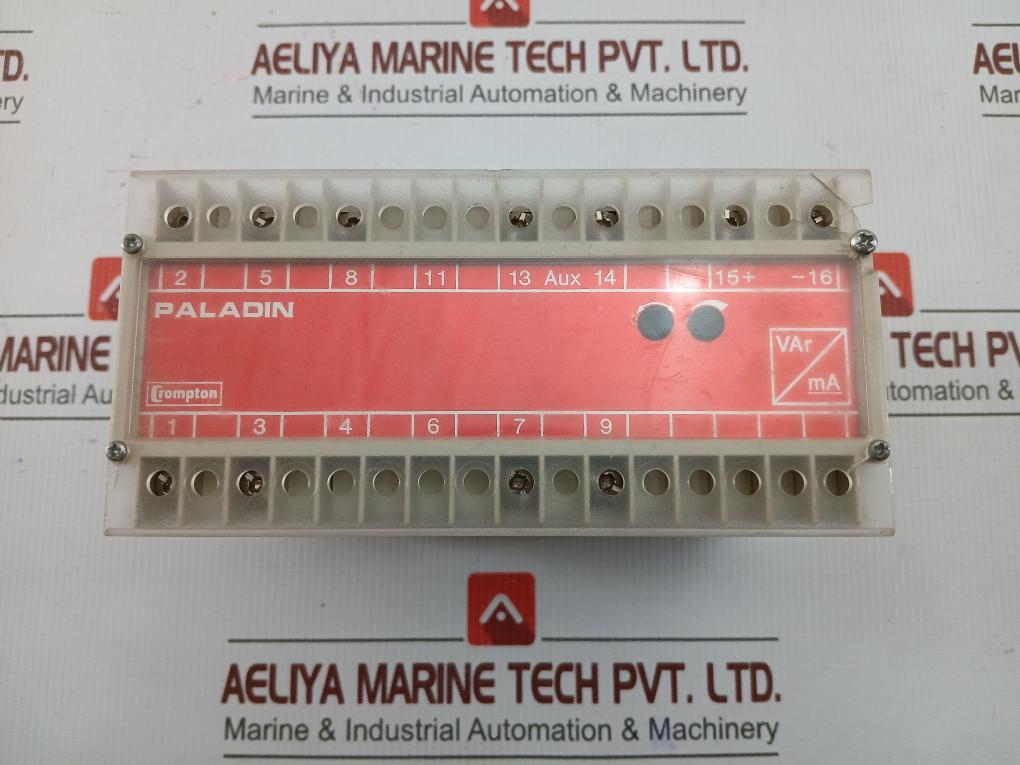 Part Number 256-Txmw-Qahg-C6-Yk-Bd Crompton 3-Phase Transducer 4-20ma