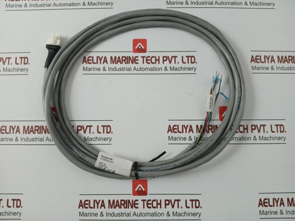 Part Number: 51202343-001power Supply Status Indication Cable By Honeywell  Rev: A