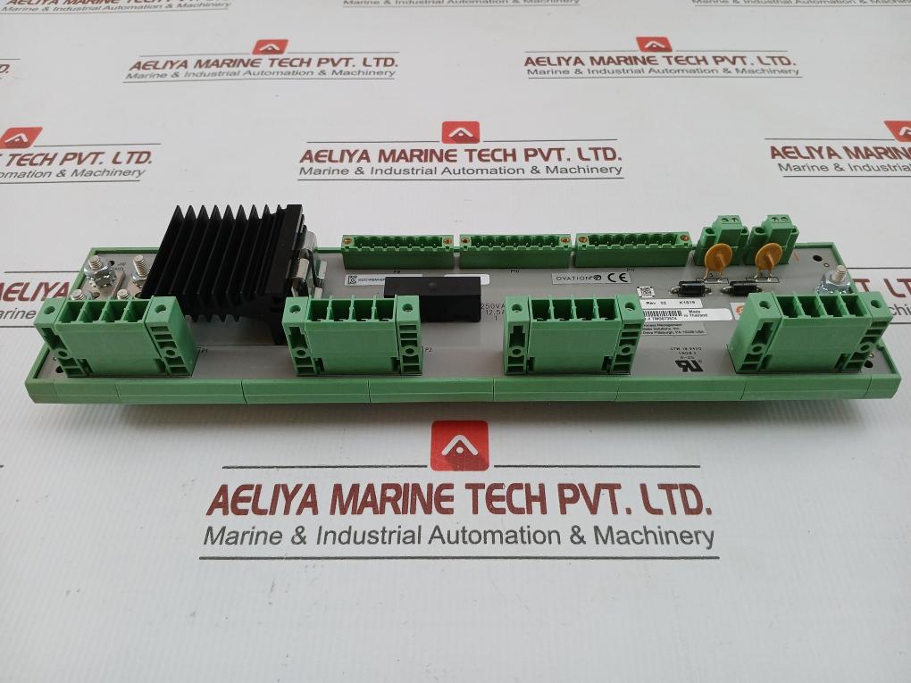 Part Number 5x00489g01 Emerson Power Distribution Module 250vac 12.5a