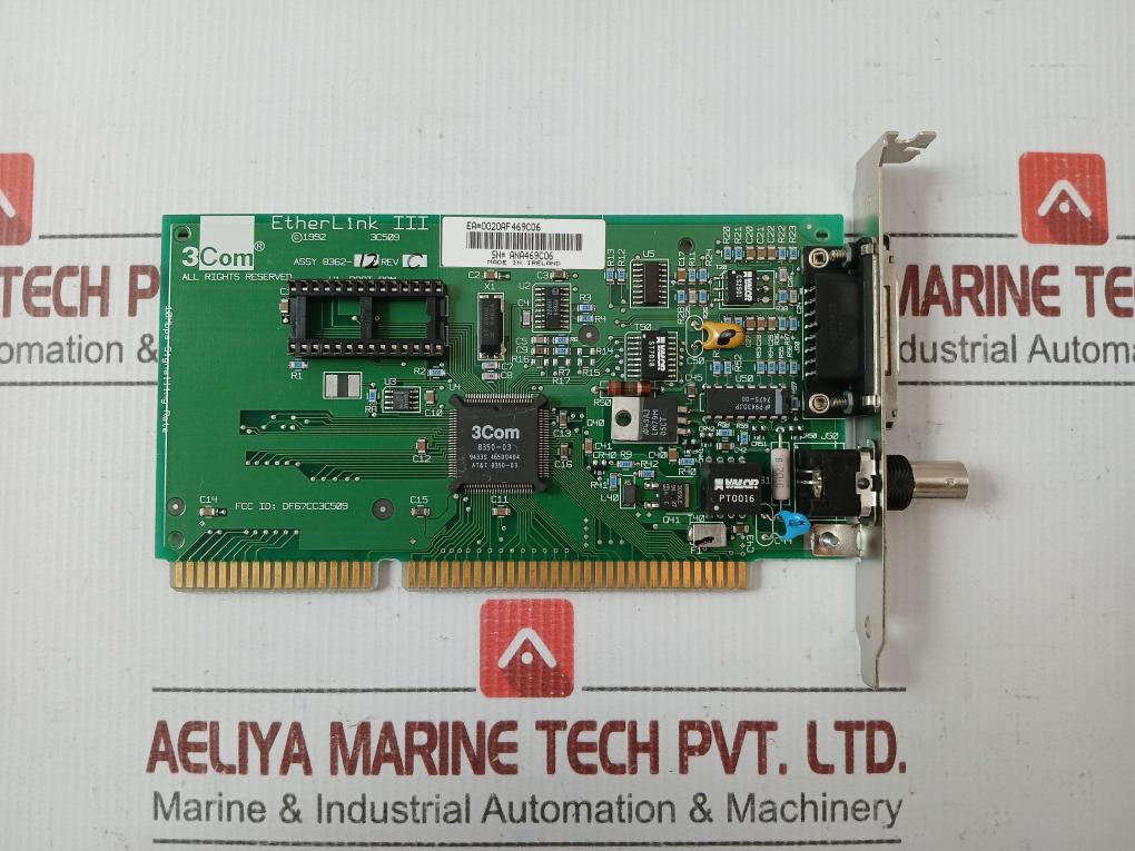Part Number 8362-12 Network Interface Card 3Com