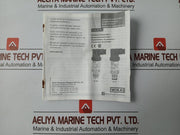 Part Number: 9013520, 0..4 Bar Dc 10..30 V Wika Pressure Transmitter