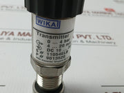 Part Number: 9013520, 0..4 Bar Dc 10..30 V Wika Pressure Transmitter