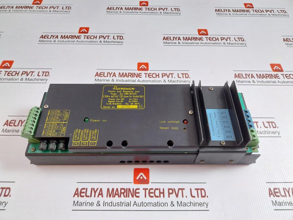 Part Number Al-100/Rpex Power And Repeater Unit 13v -20 To +60c - Used