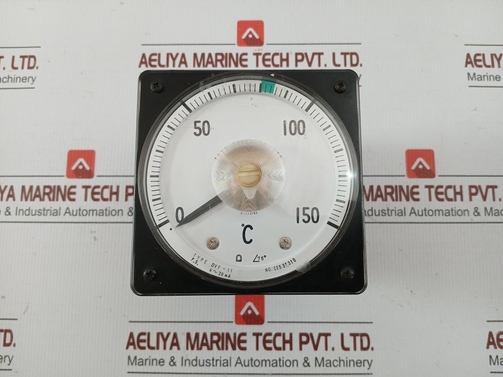 Part Number Dvf-11 Analog Temperature Gauge 0 To 150c Toyo Keiki