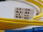 Part Number Ftek-Dx-Sm-Sc/St-Pc-02m Single Mode Duplex Fiber Optic Patch Cable Set