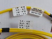 Part Number Ftek-Dx-Sm-Sc/St-Pc-02m Single Mode Duplex Fiber Optic Patch Cable Set