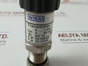 Part Number IN 9013490 Dc 10..30 V Bar Pressure Transmitter Wika 0..1