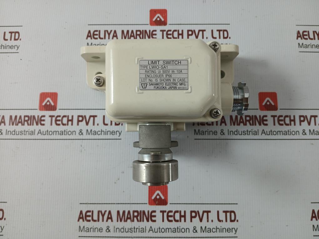 Part Number IN Lwio-sa1 500V 10A Ip66 Np2103-3 Limit Switch BY Sakamoto Electric