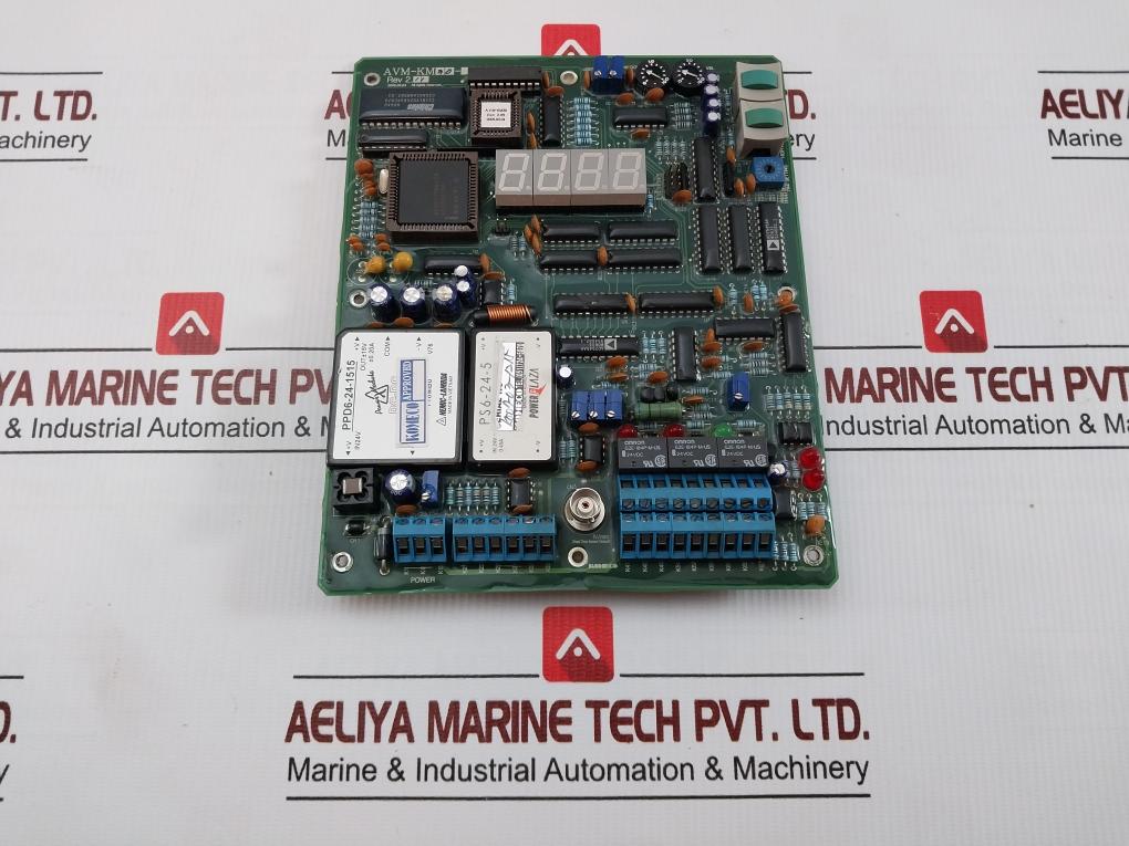 Part Number In Avm-Km30 By Komeco Axial Vibration Monitor Pcb Circuit Board