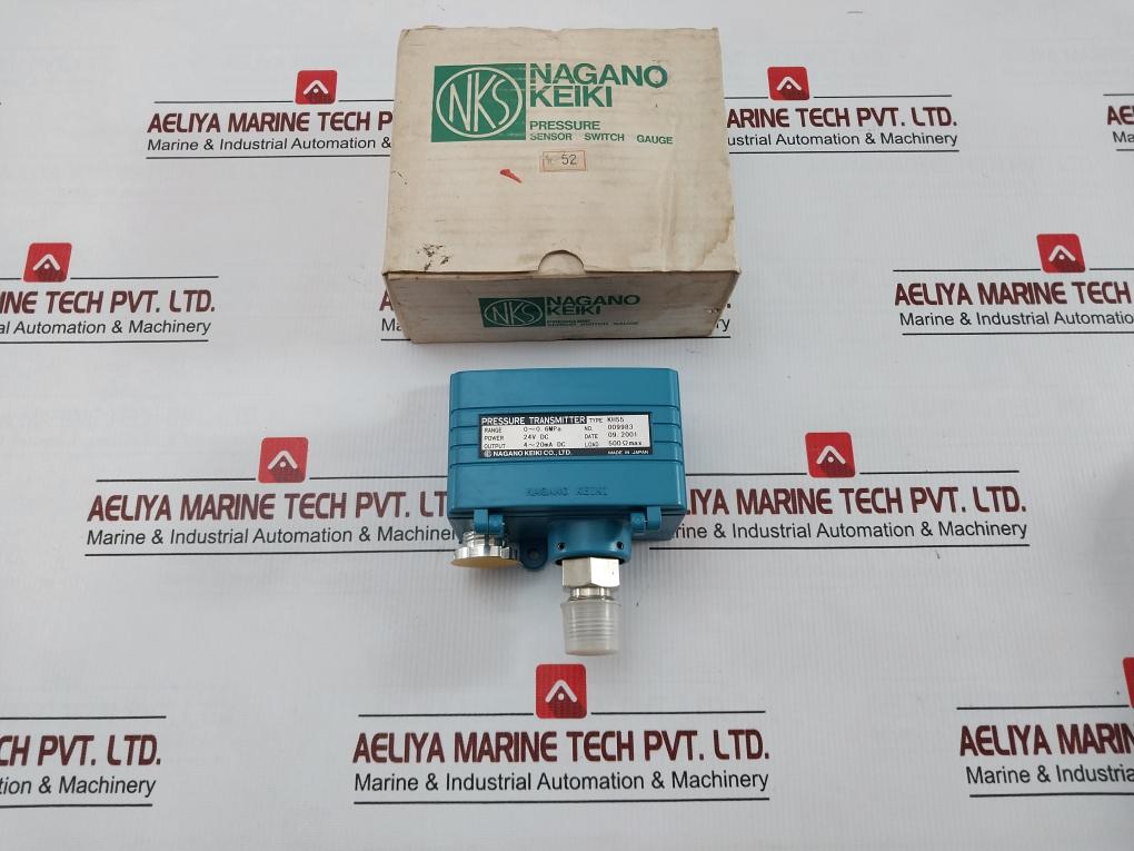 Part Number In Kh55 Pressure Transmitter 24v Dc By Nagano Keiki